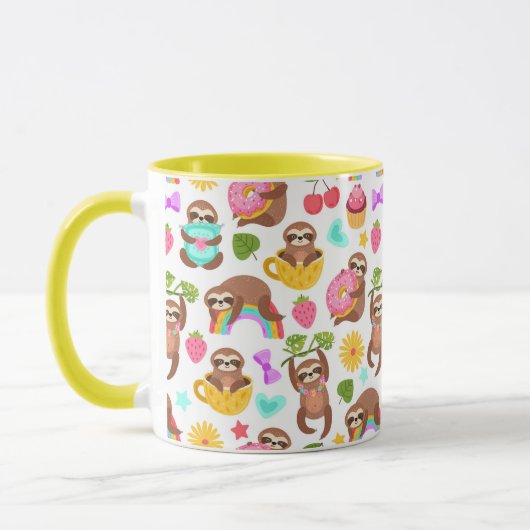 Cute Sloths Mok (Links)