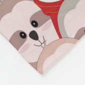 Cute Slots Fleece Blanket (Hoek)
