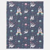 Cute Slots Fleece Blanket (Voorkant)