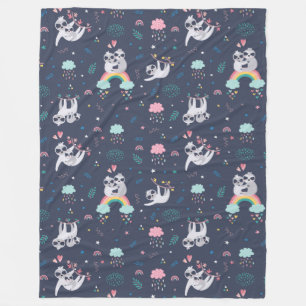 Cute Slots Fleece Blanket