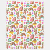 Cute Slots Fleece Blanket (Voorkant)