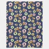 Cute Slots Fleece Blanket (Voorkant)