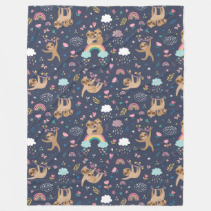 Cute Slots Fleece Blanket