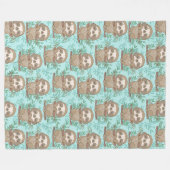 Cute Slots Fleece Blanket (Voorkant (Horizontaal))