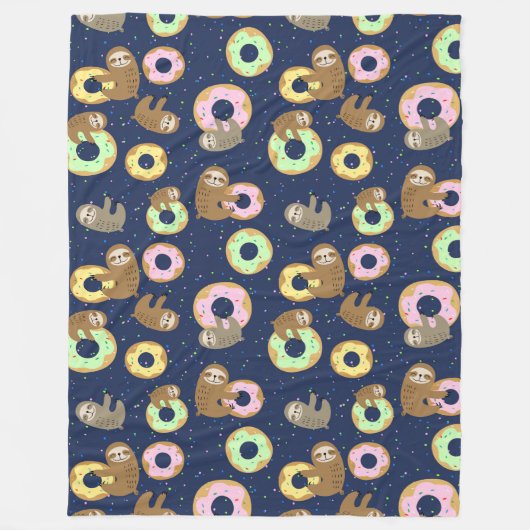 Cute Slots Fleece Blanket Deken (Voorkant)