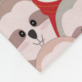 Cute Slots Fleece Blanket Deken (Hoek)