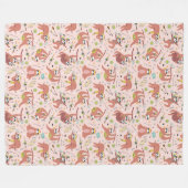 Cute Slots Fleece Blanket Deken (Voorkant (Horizontaal))