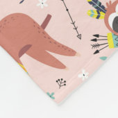 Cute Slots Fleece Blanket Deken (Hoek)