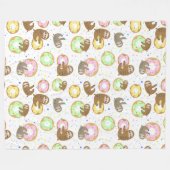 Cute Slots Fleece Blanket Deken (Voorkant (Horizontaal))