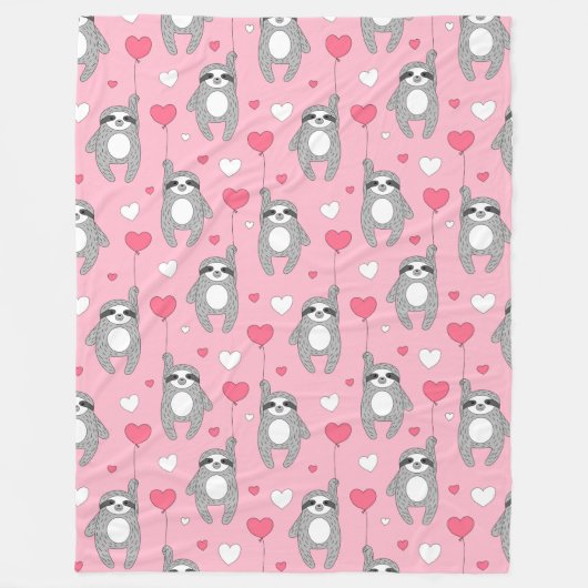 Cute Slots Fleece Blanket Deken (Voorkant)