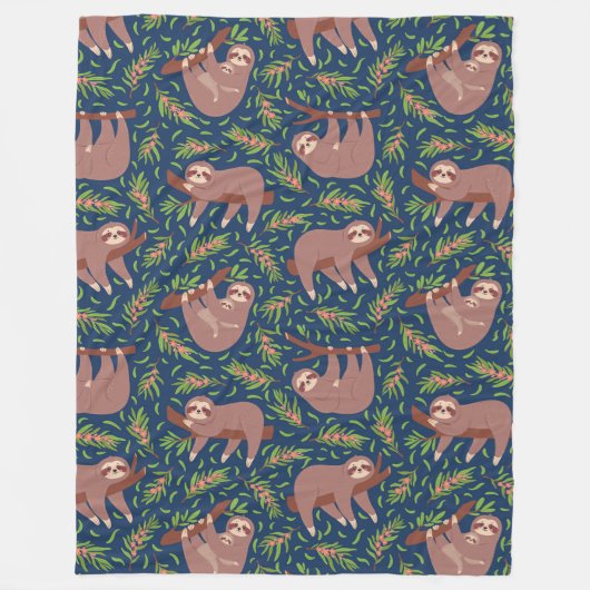 Cute Slots Fleece Blanket Deken (Voorkant)