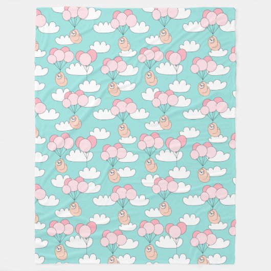 Cute Slots Fleece Blanket Deken (Voorkant)