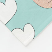 Cute Slots Fleece Blanket Deken (Hoek)