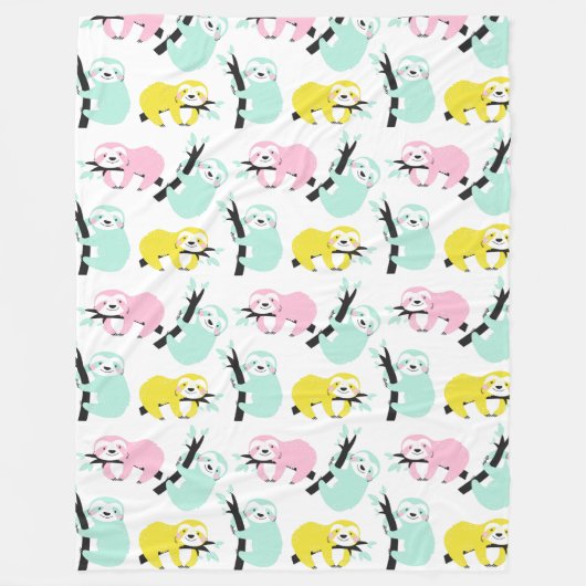 Cute Slots Fleece Blanket Deken (Voorkant)
