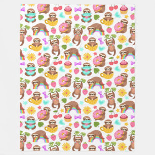 Cute Slots Fleece Blanket Deken