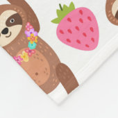 Cute Slots Fleece Blanket Deken (Hoek)