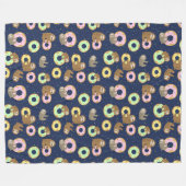 Cute Slots Fleece Blanket Deken (Voorkant (Horizontaal))