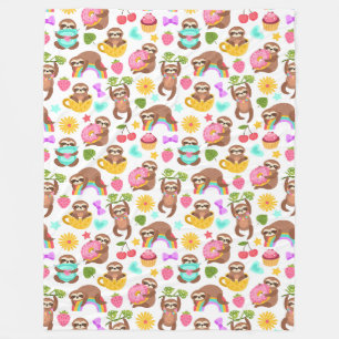 Cute Slots Fleece Blanket Deken