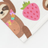 Cute Slots Fleece Blanket Deken (Hoek)