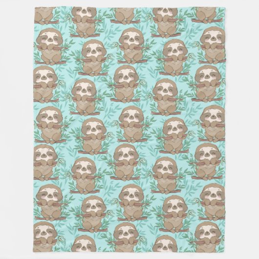 Cute Slots Fleece Blanket Deken (Voorkant)