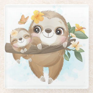 Cute Slots Glazen Onderzetter