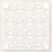 Cute Slots Glazen Onderzetter (Achterkant)