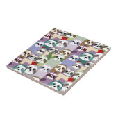 Cute Slots keramische Tegel Tegeltje (Zijkant)