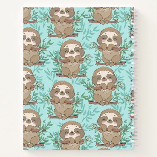 Cute Slots Notitieboek (Achterkant)