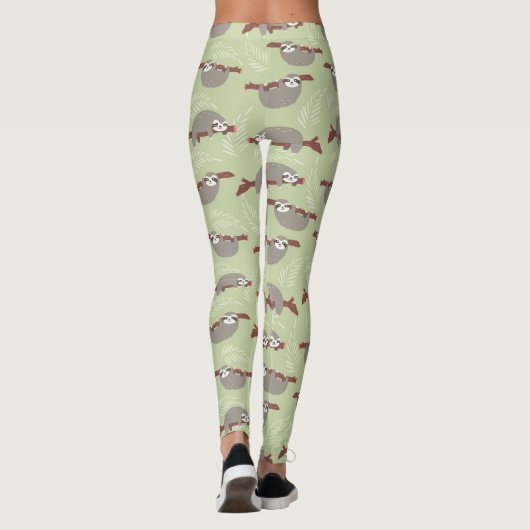 Cute Slots Pattern Leggings (Achterkant)