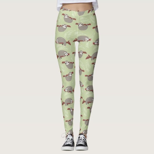 Cute Slots Pattern Leggings (Voorkant)