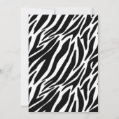 Cute slumber verjaardagsfeest uitnodiging (Achterkant)