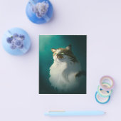 Cute Sly Cat Gift| Funny Cat Birthday Flyer (Enkel)