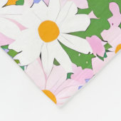 Cute, small daisies with a seamless Fleece Deken (Hoek)