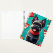 Cute Small Dog Christmas Planner Kerstcadeau (Display)