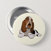 Cute Small Dog Ronde Button 7,6 Cm (Voorkant /achterkant)