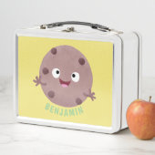 Cute smart chocolade chip cookie cartoon (In situ)