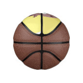 Cute smart chocolade chip cookie cartoon basketbal (Rechts)
