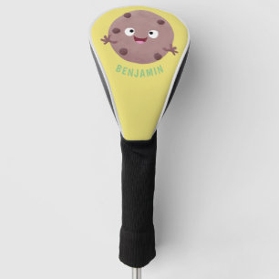 Cute smart chocolade chip cookie cartoon golfheadcover