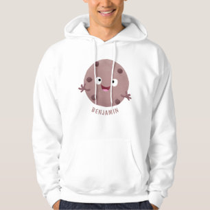 Cute smart chocolade chip cookie cartoon hoodie