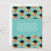 Cute Smart Cookie Graduy Party Cartoon Kaart (Achterkant)