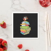 Cute Smart Literature Bookworm Owl Bibliophile Pil Servet (Insitu)