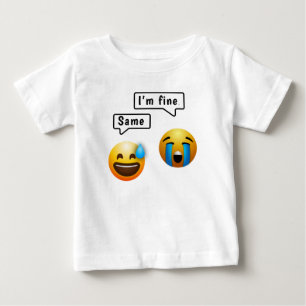 Cute Smiley Face Emoji Babykleren