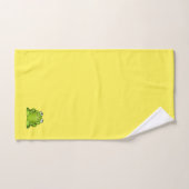 Cute Smiley Frog Bad Handdoek (Handdoek)