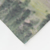 Cute Smiling Alpaca Photo Afbeelding Fleece Deken (Hoek)