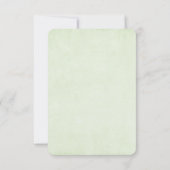 Cute Smiling Cactus Trio Waterverf Design RSVP Kaartje (Achterkant)