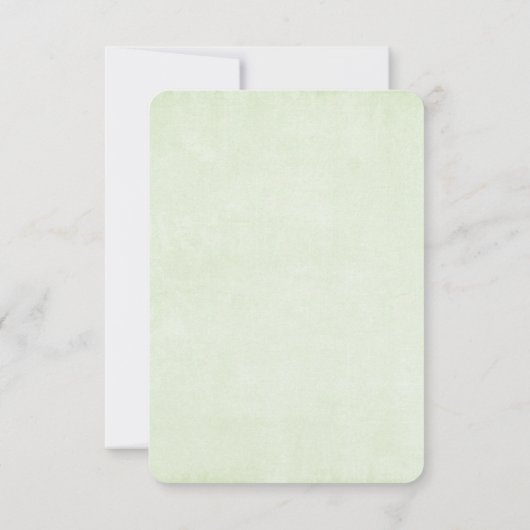 Cute Smiling Cactus Trio Waterverf Design RSVP Kaartje (Achterkant)