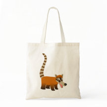 Cute Smiling Cartoon Coatimundi