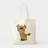 Cute Smiling Cartoon Hyena Bag Tote Bag (Voorkant)
