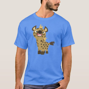 Cute Smiling Cartoon Hyena T-Shirt