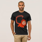 Cute Smiling Cartoon Manticore T-Shirt (Voorkant volledig)